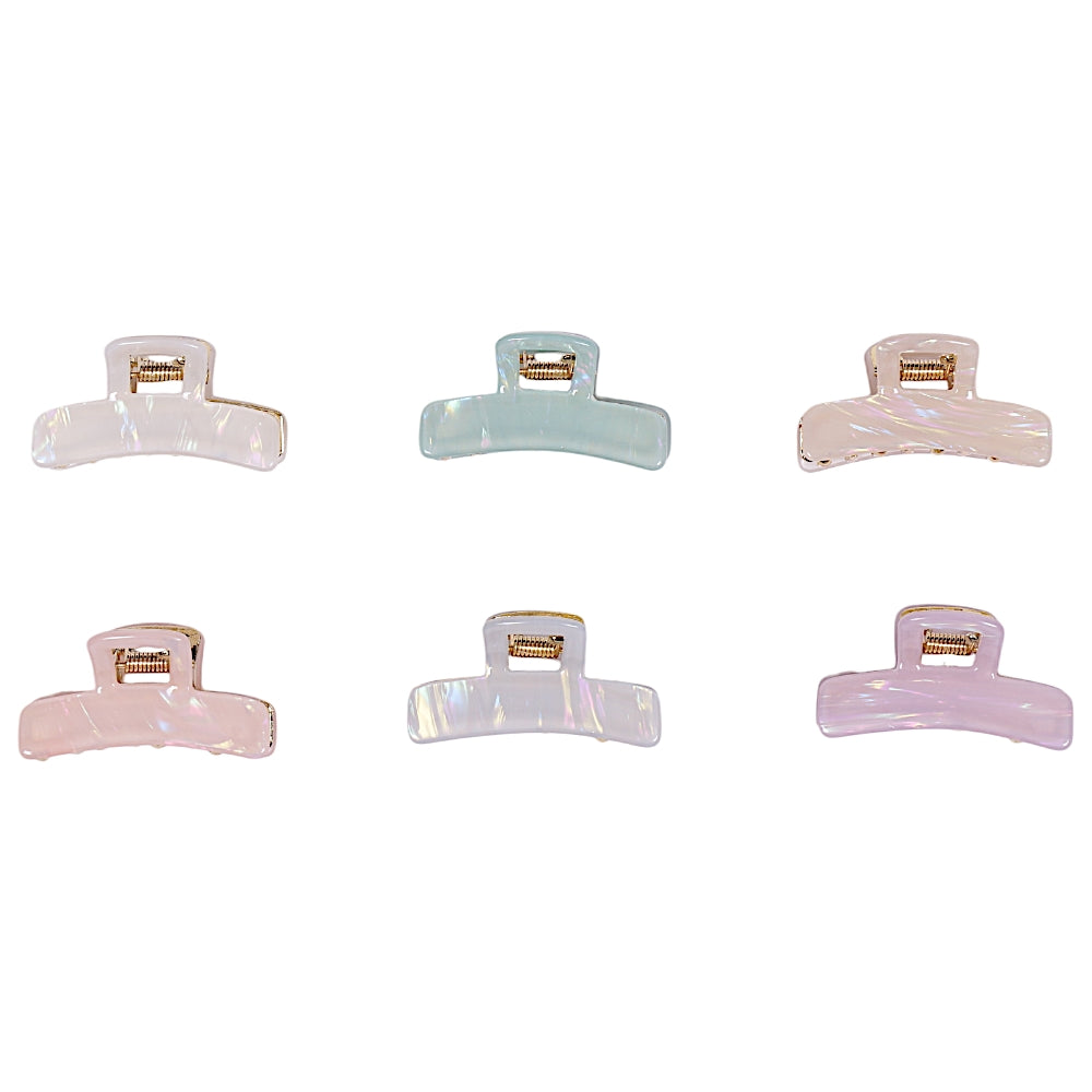 Multicolour Sheet Claw Clips - 2 (Per Pc)