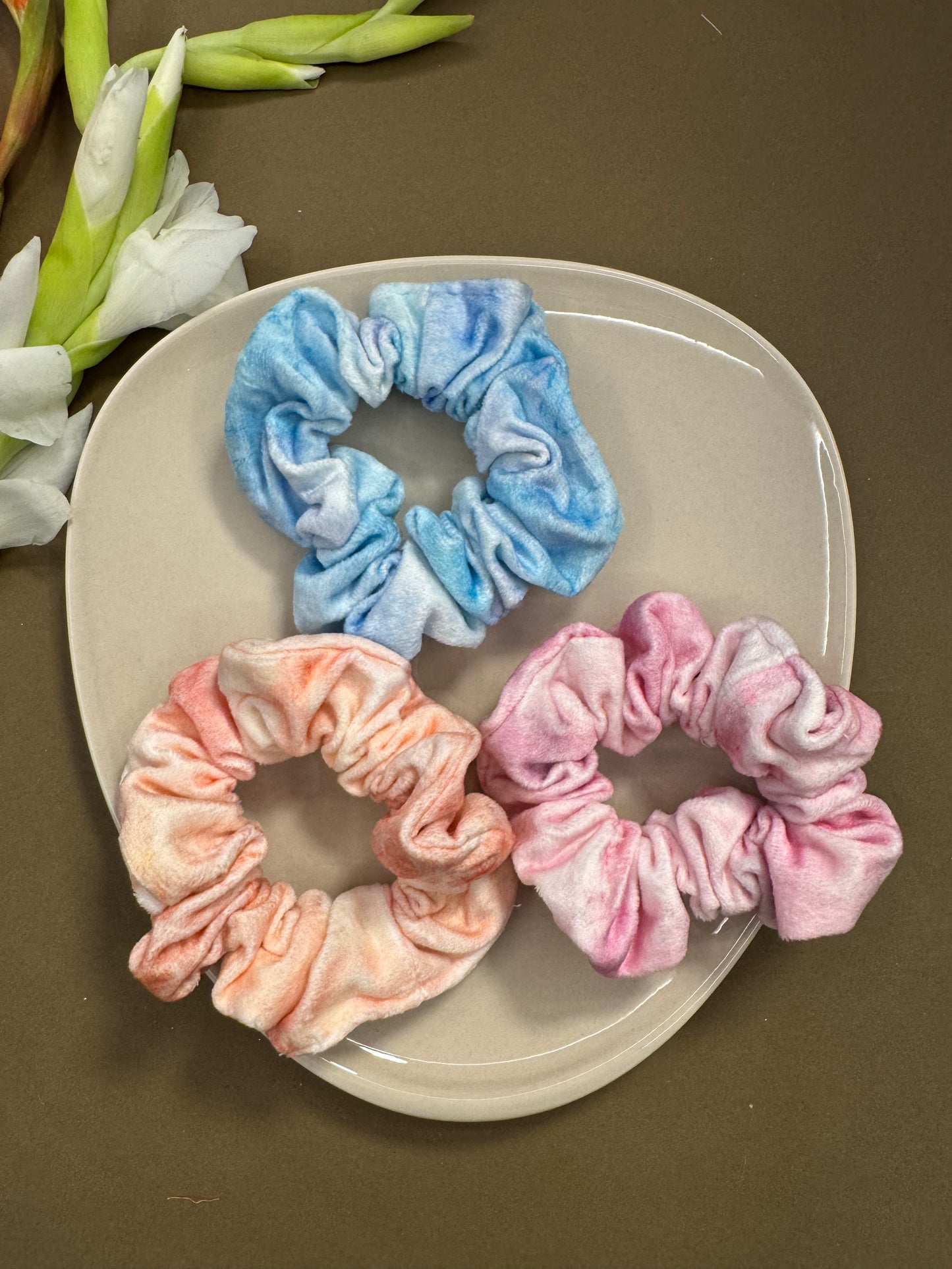 Soft Velvet Scrunchies - 1
