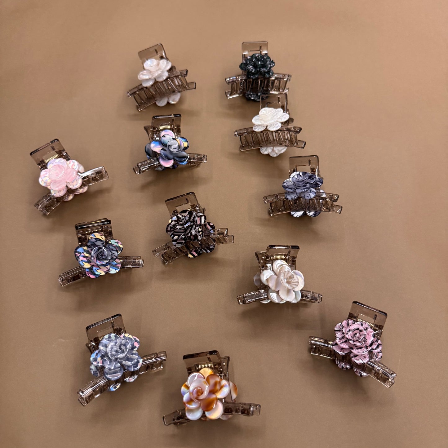 Flower Butterfly Clips