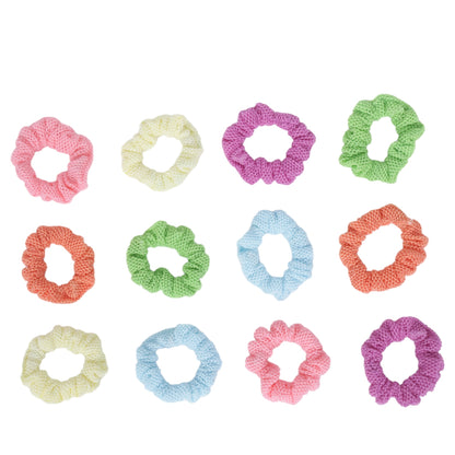 Multi Colour Scrunchies - 1 (Pack of 12)