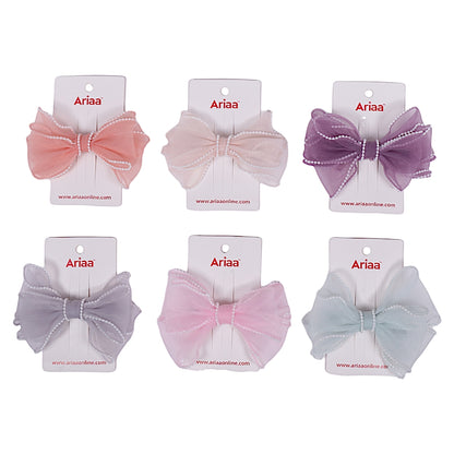 Pearl Bow Pins (Per Pc)