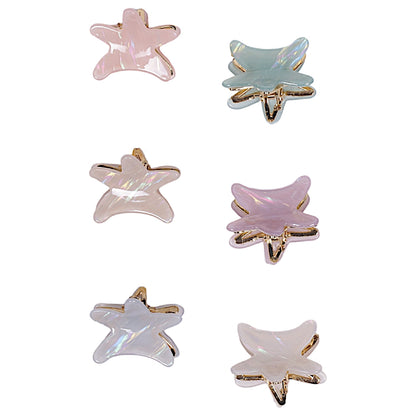 Star Shaped Sheet Claw Clips (Per Pc)