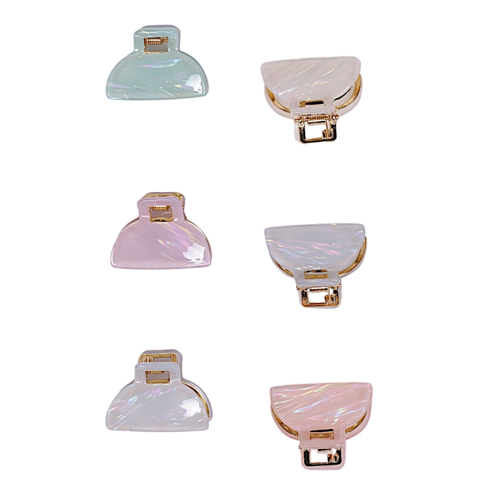 Multicolour Sheet Claw Clips - 1 (Per Pc)