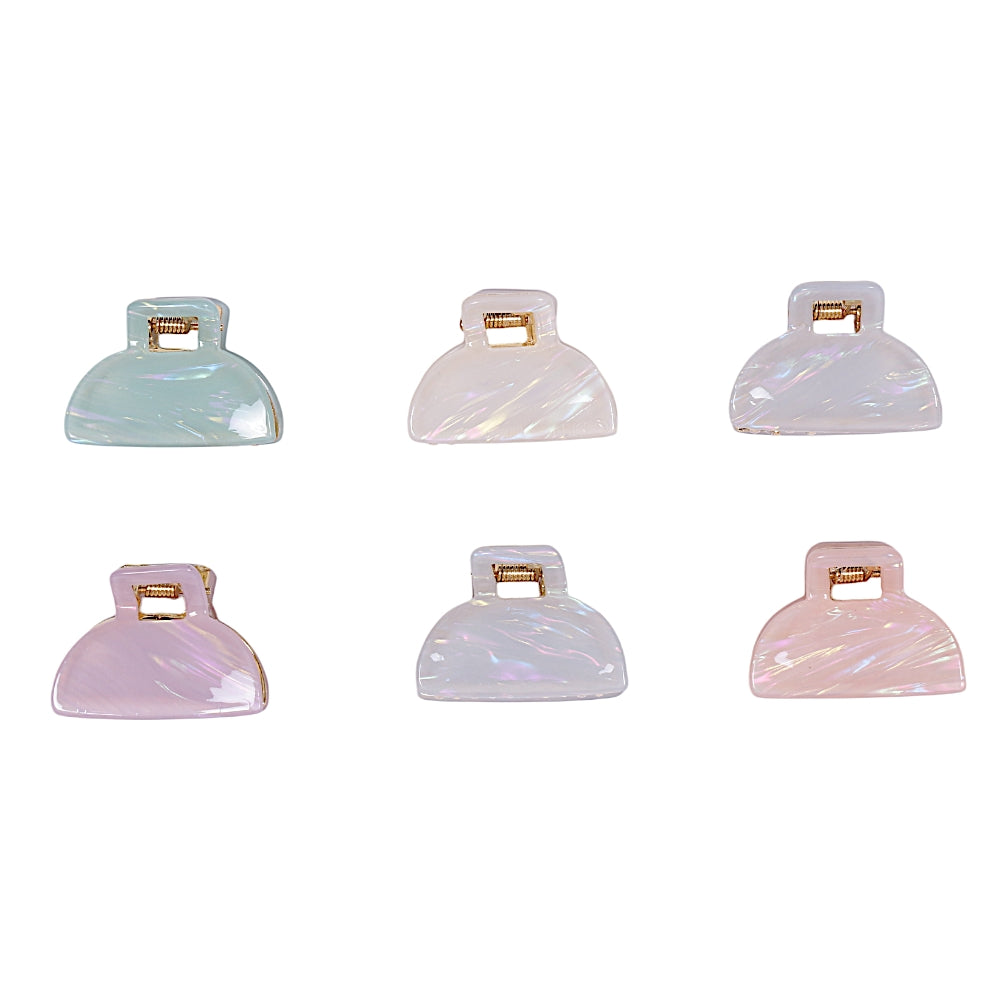 Multicolour Sheet Claw Clips - 1 (Per Pc)