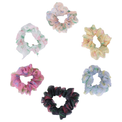 Elegant Organza Scrunchies  (Pack of 2 pcs)