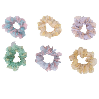 Elegant Organza Scrunchies  (Pack of 2 pcs)