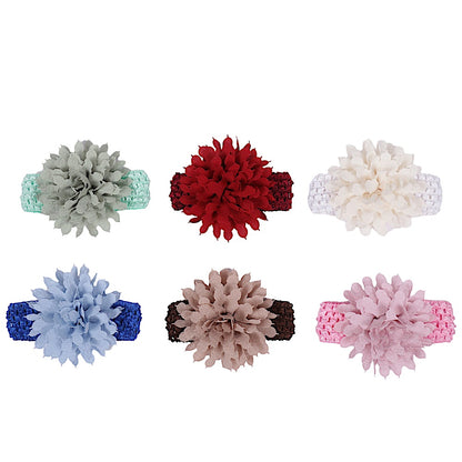 Colourful Baby Headbands - 4 (Per Pc)