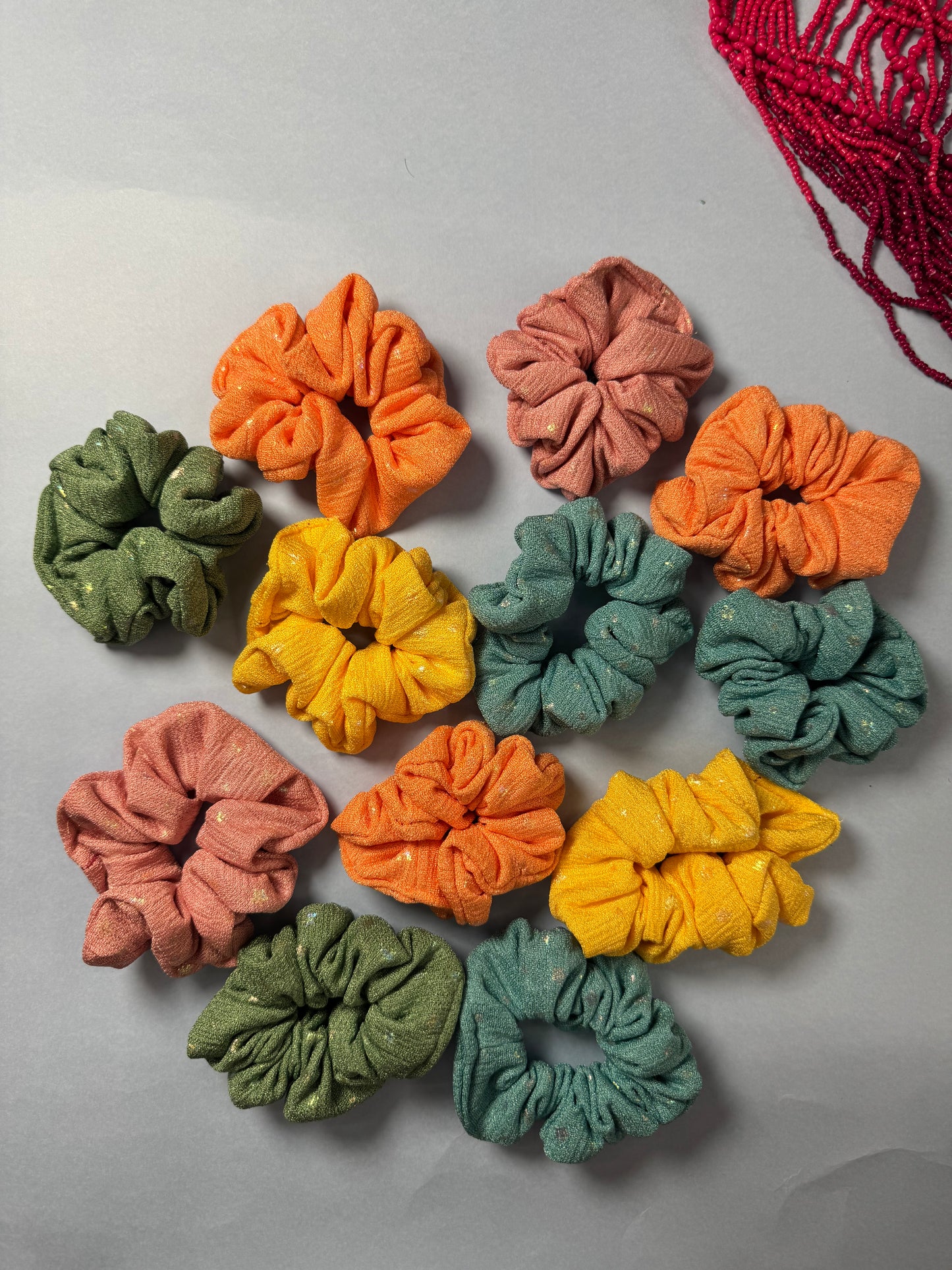 Ariaa Multicolour Scrunchies