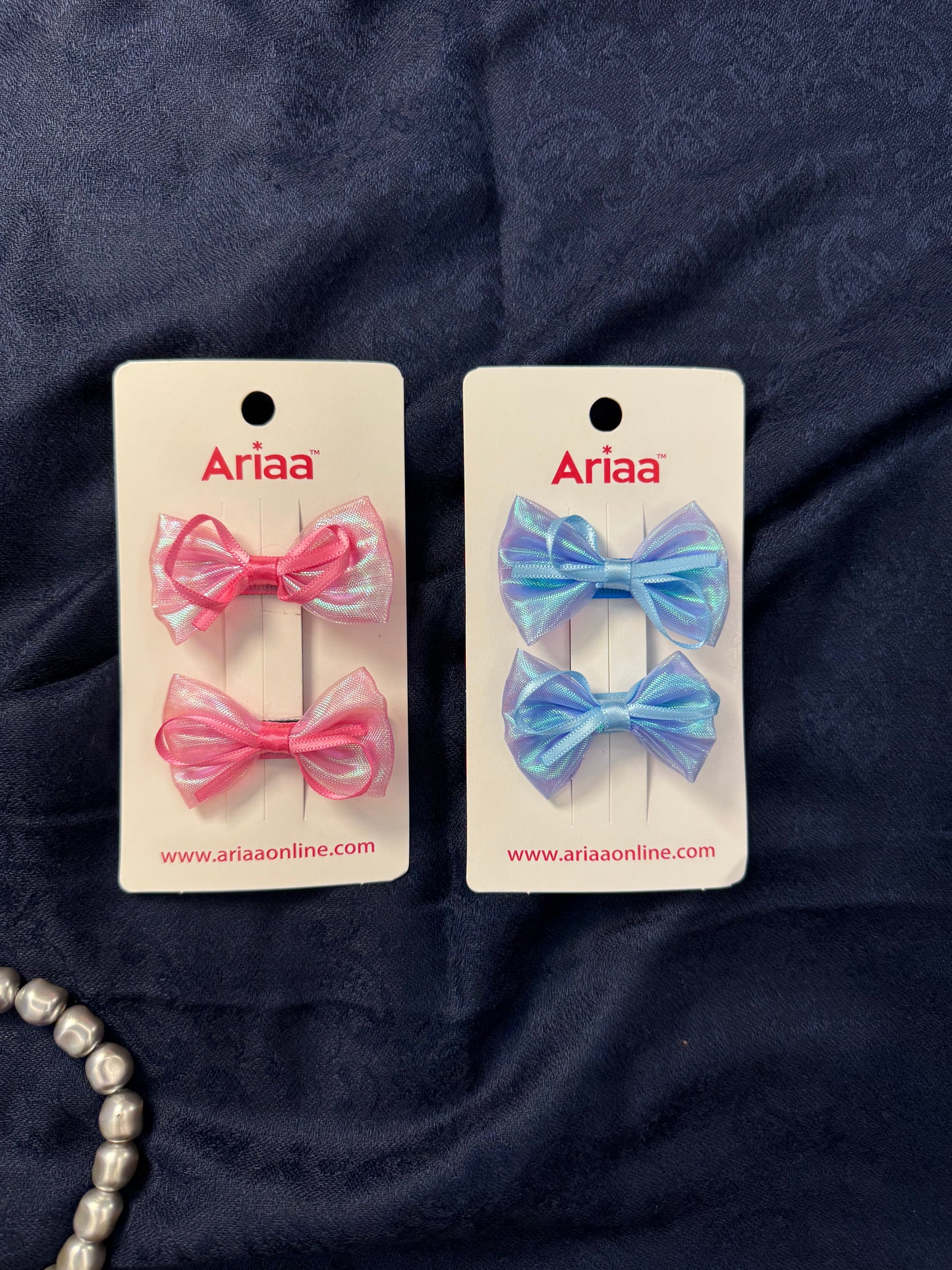 Shimmer Bow Pins - 1