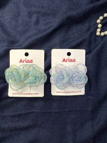 Flower Hair Pins - 1