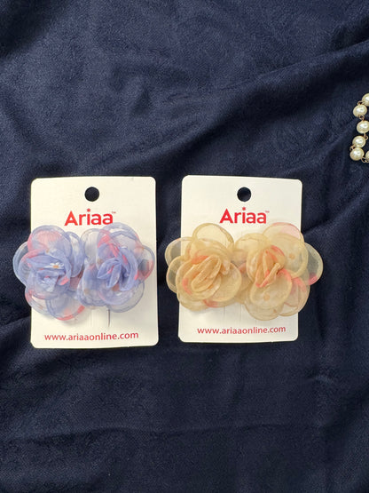 Flower Hair Pins - 1