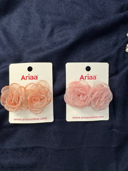 Flower Hair Pins - 1