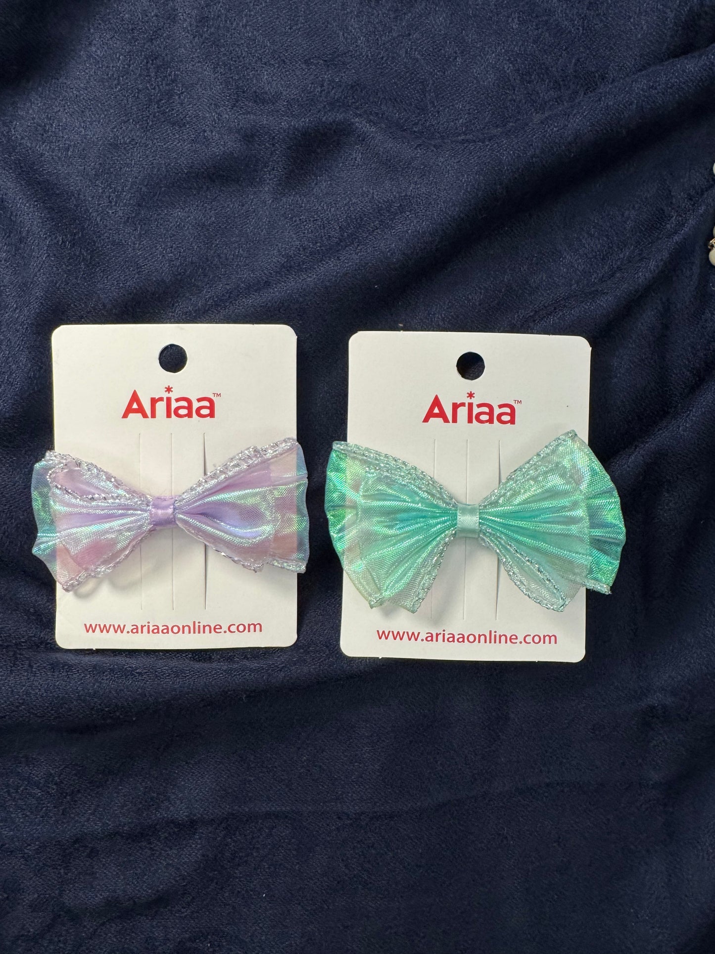 Shimmer Bow Pins - 3