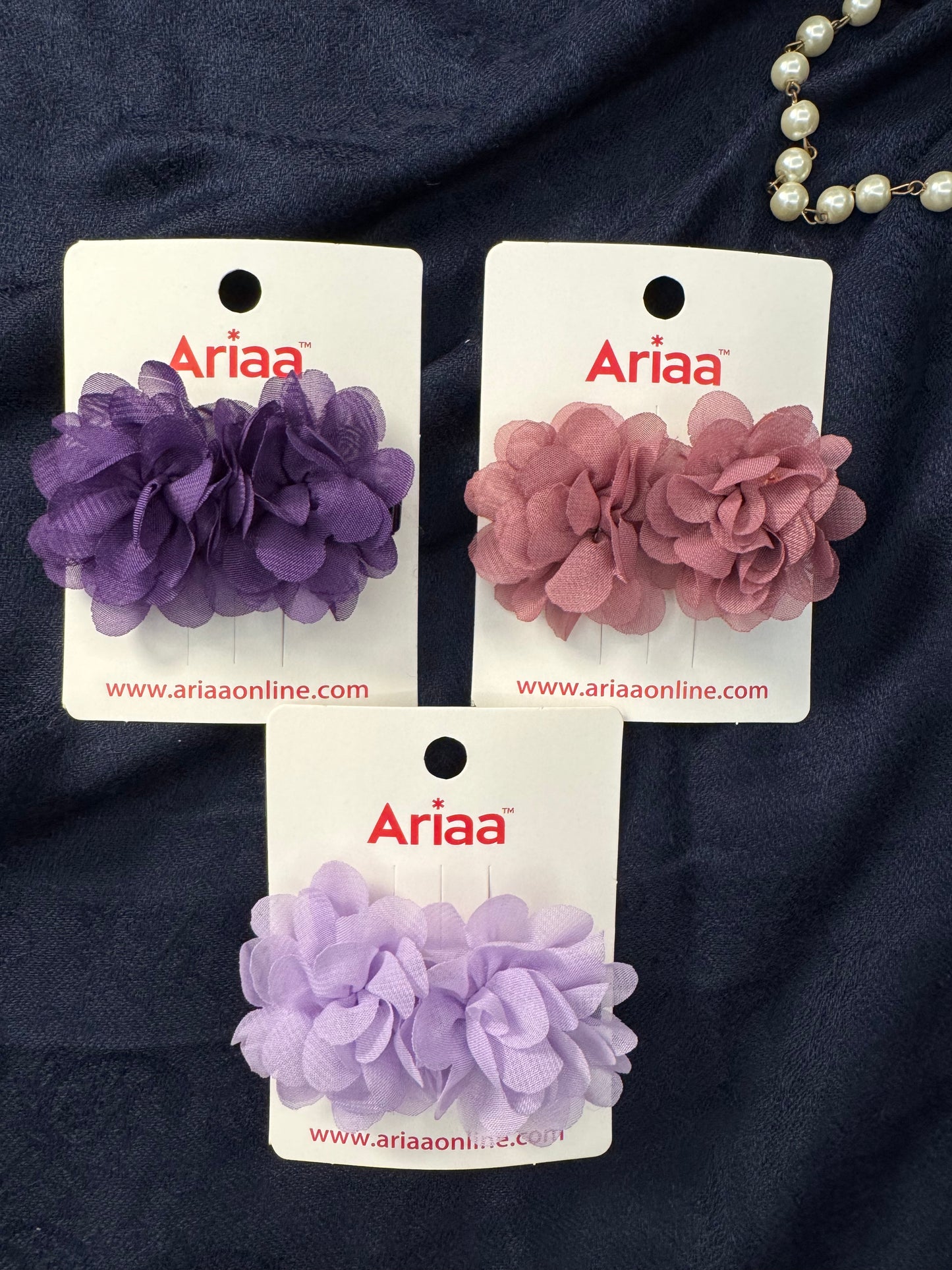 Flower Hair Pins - 2
