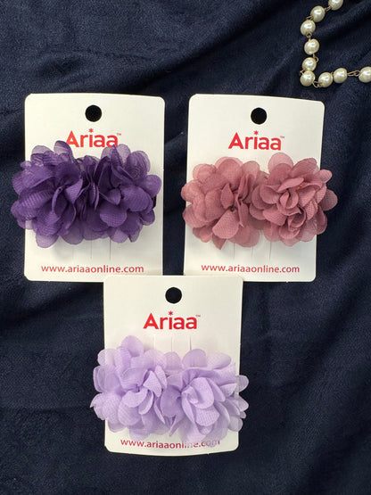 Flower Hair Pins - 2