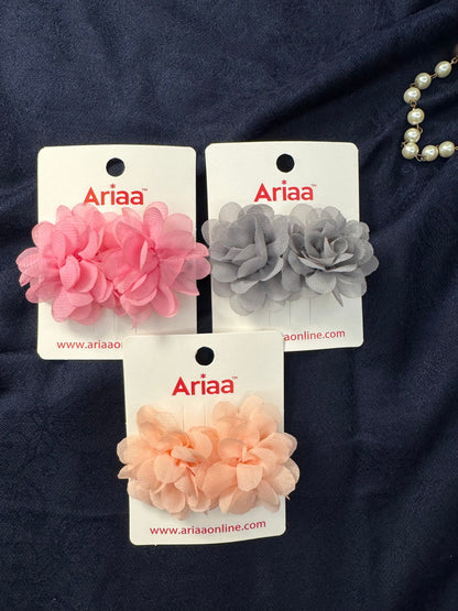 Flower Hair Pins - 2
