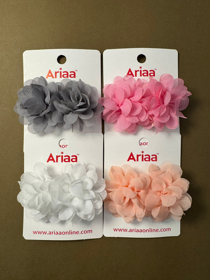 Flower Hair Pins - 2