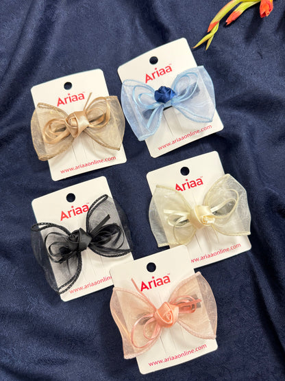 Rose Bow Pins - 1