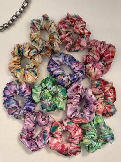 Printed Multicolour Scrunchies - 3