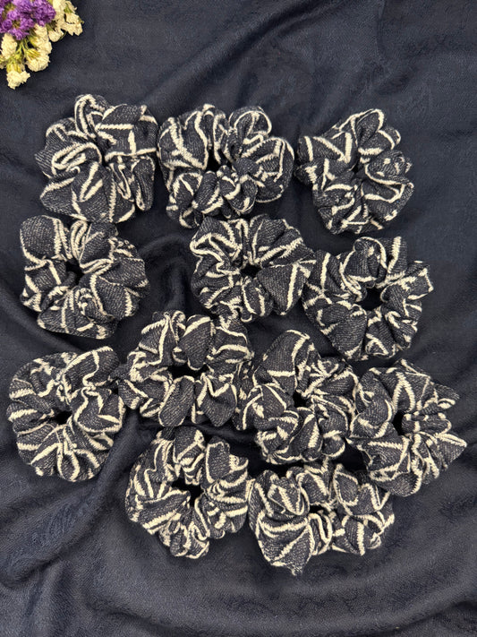 Denim Scrunchies