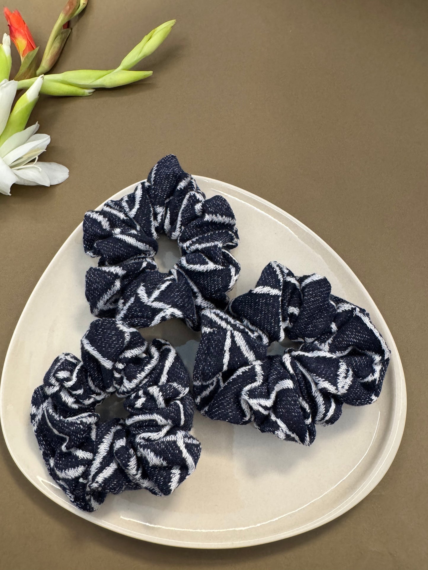 Denim Scrunchies