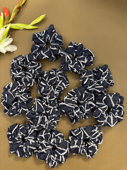 Denim Scrunchies