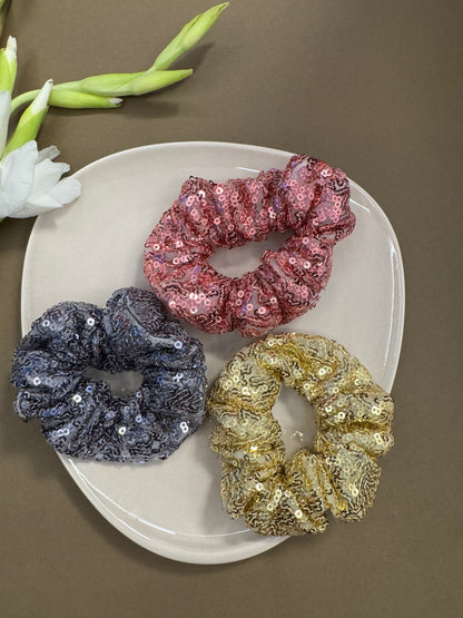 Shimmer Scrunchies - 1