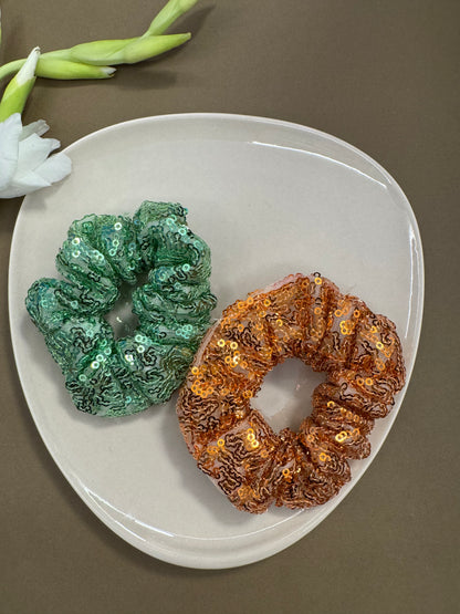 Shimmer Scrunchies - 1