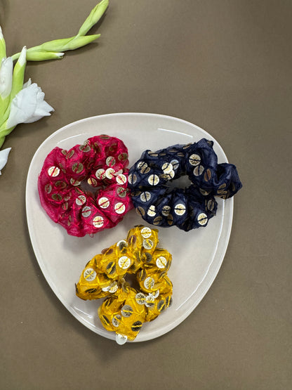 Shimmer Scrunchies - 2