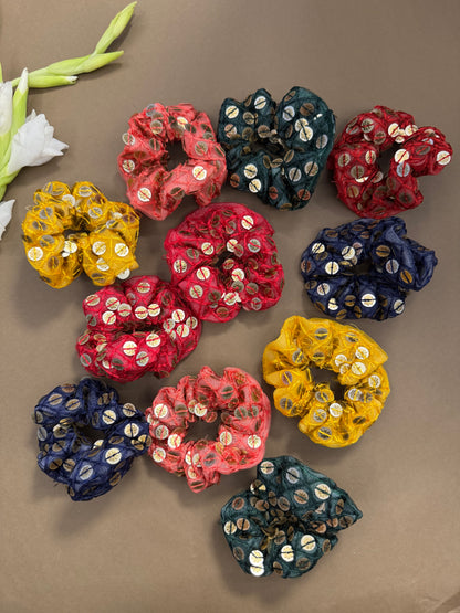 Shimmer Scrunchies - 2