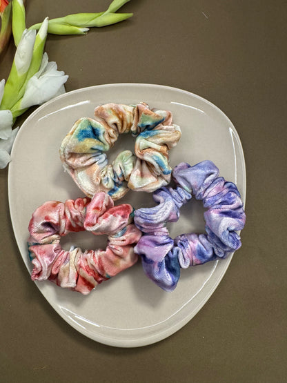 Printed Multicolour Scrunchies - 3