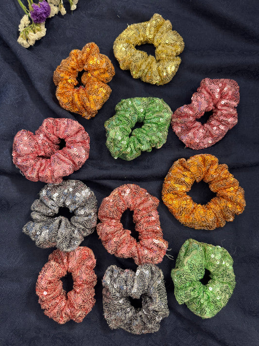 Shimmer Scrunchies - 1