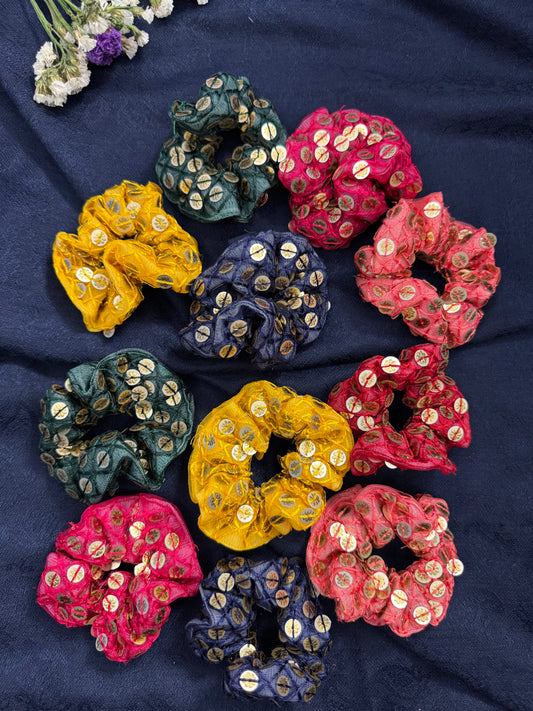 Shimmer Scrunchies - 2