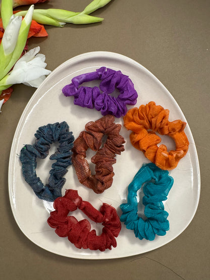Small Scrunchies Combo - 7 (Pack of 3)