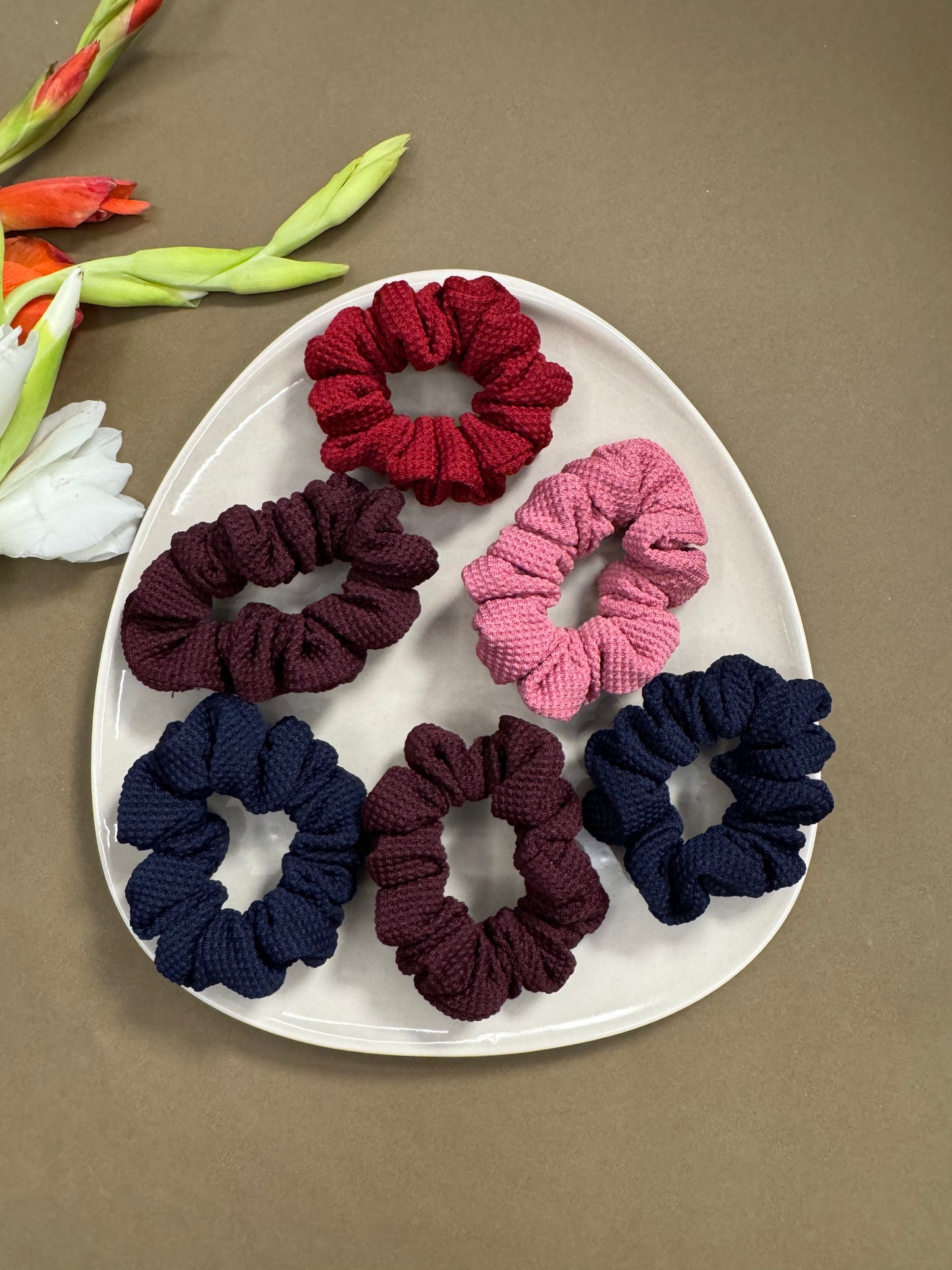 Small Scrunchies Combo - 5 (Pack of 3)