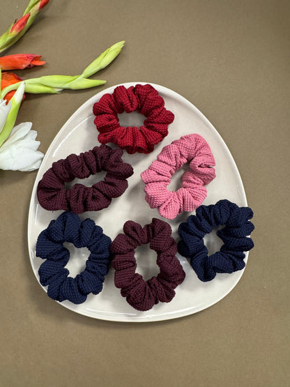 Small Scrunchies Combo - 5 (Pack of 3)