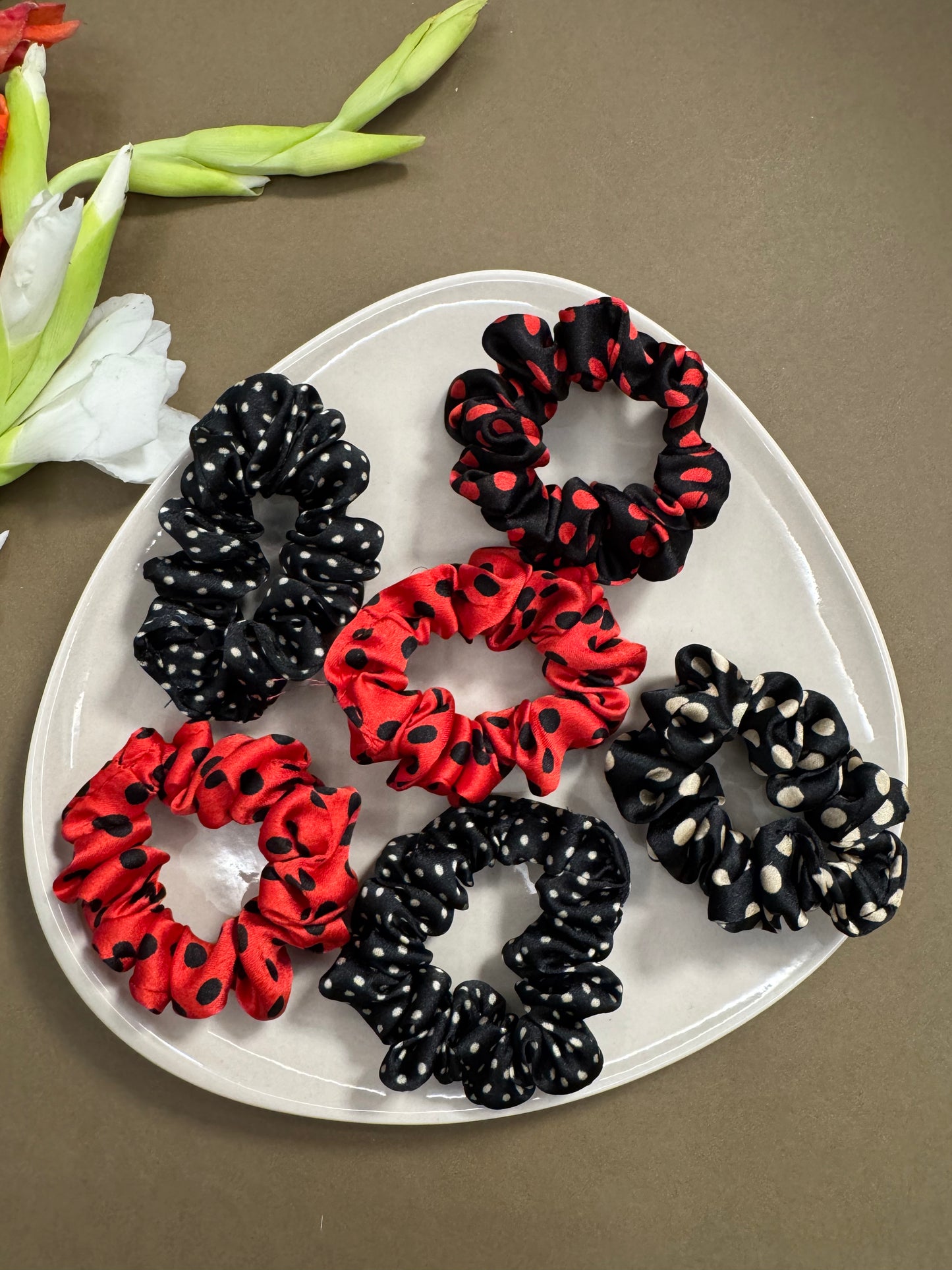 Small Scrunchies Combo - 4 (Pack of 3)