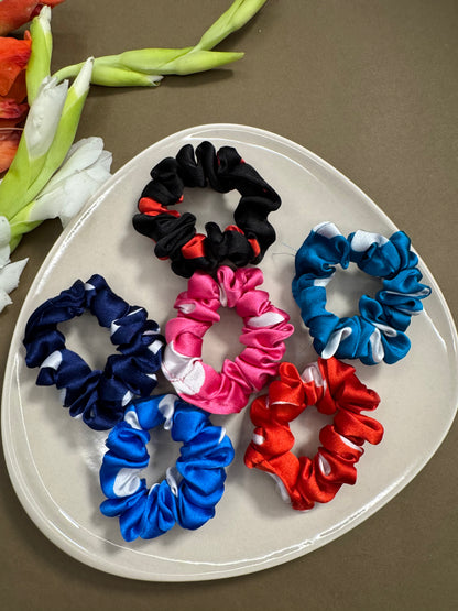 Small Scrunchies Combo - 4 (Pack of 3)