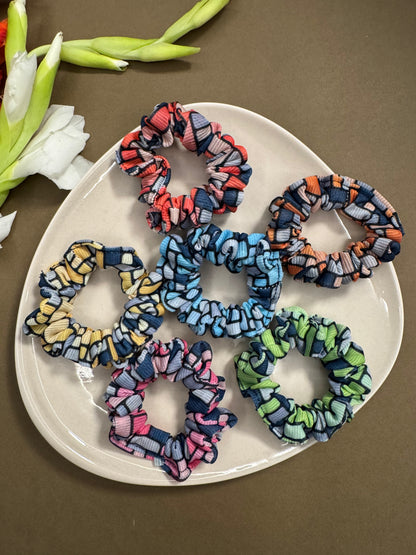 Small Scrunchies Combo - 3 (Pack of 3)