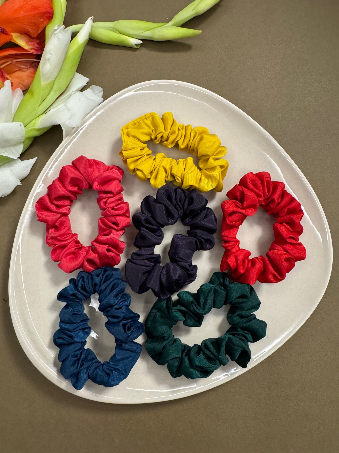 Small Scrunchies Combo - 2 (Pack of 3)