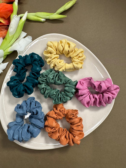 Small Scrunchies Combo - 2 (Pack of 3)