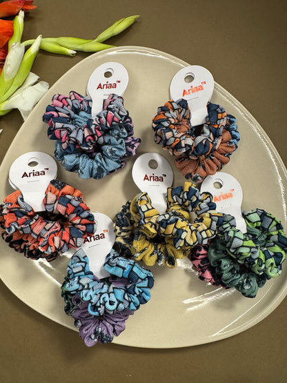 Small Scrunchies Combo - 3 (Pack of 3)