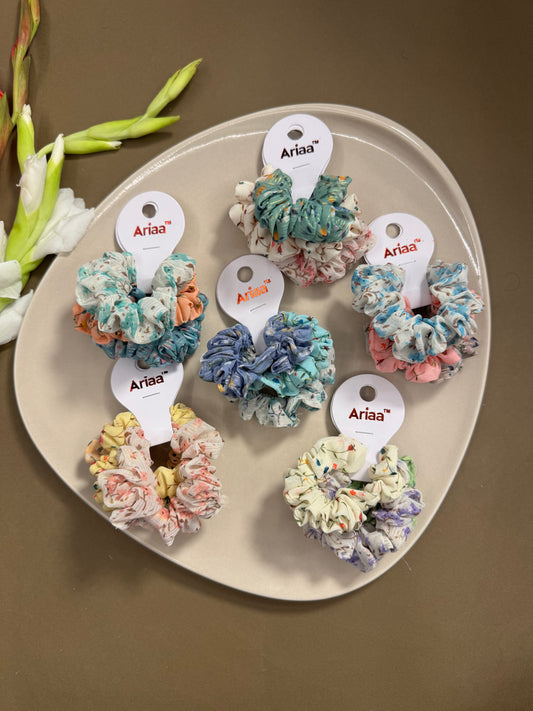 Small Scrunchies Combo - 1 (Pack of 3)