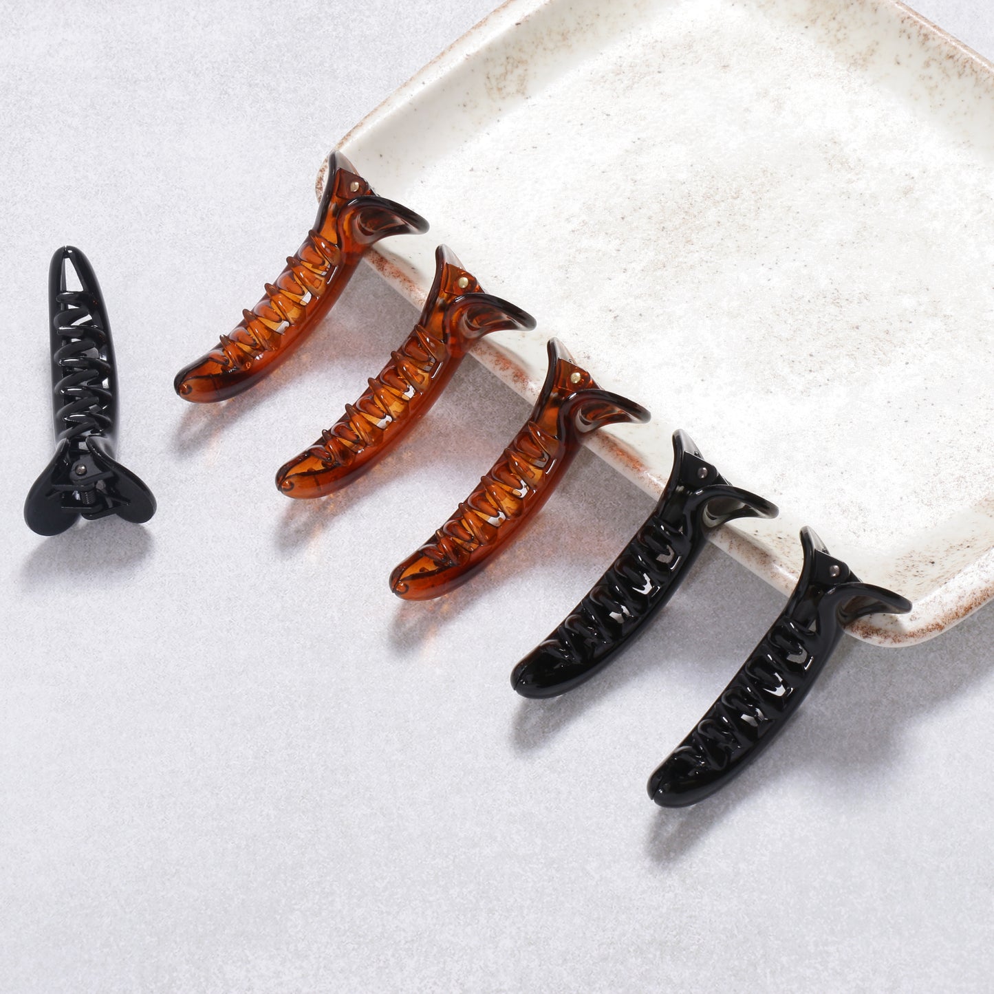Dolphin Shaped Butterfly Clips (Per Pc)