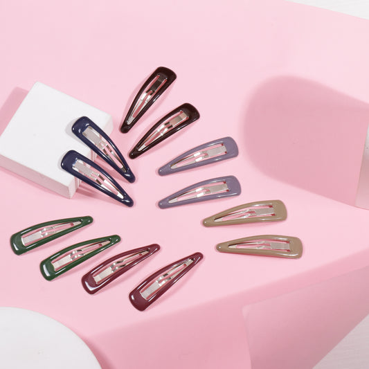 Korean Colourful Tik Tak Pins - 1 (Pack of 12)