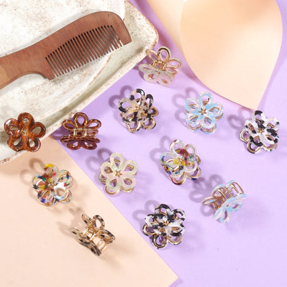 Round Printed Claw Clips (Per Pc)