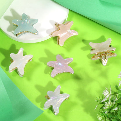 Star Shaped Sheet Claw Clips (Per Pc)