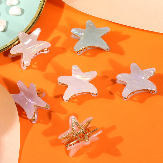 Star Shaped Sheet Claw Clips (Per Pc)