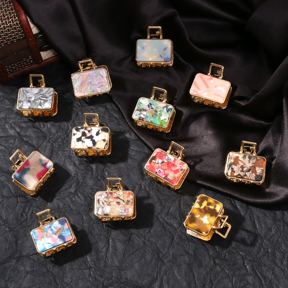 Rectangular Shaped Metal Claw Clips (Per Pc)