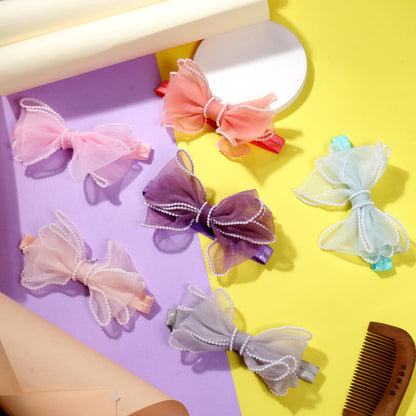 Pearl Bow Pins (Per Pc)